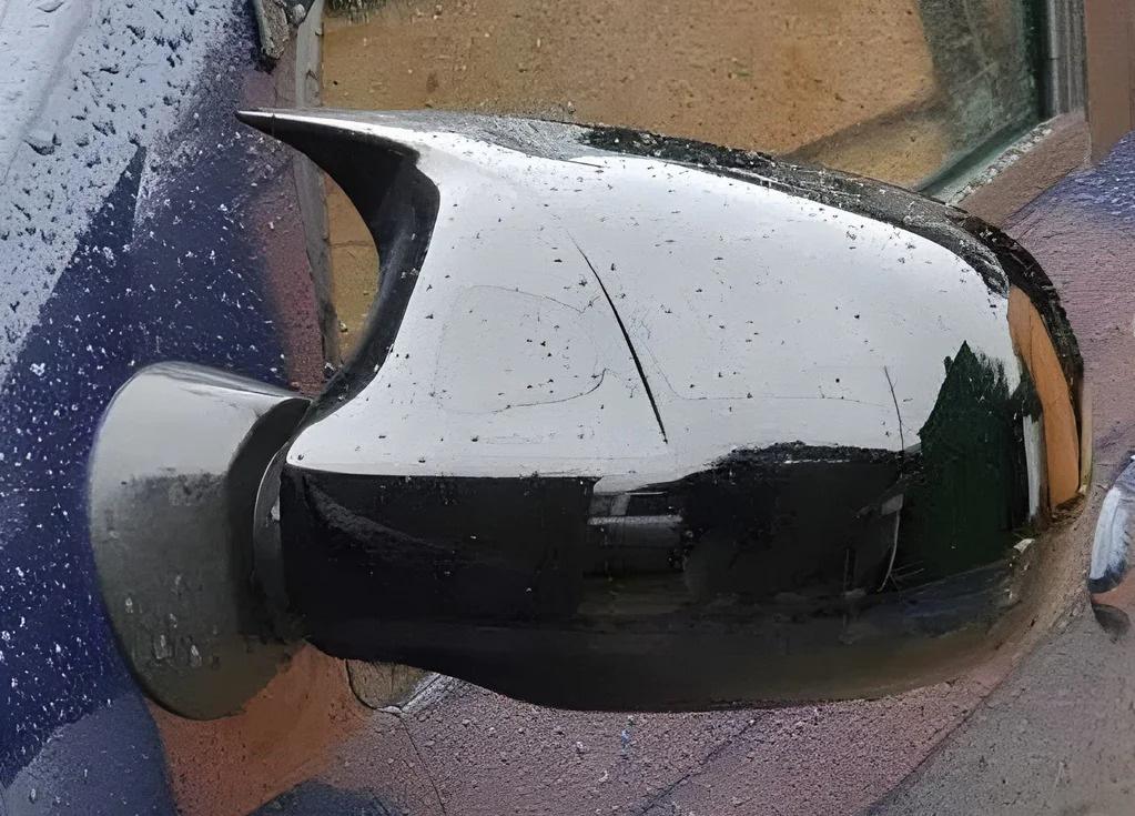 Накладки на зеркала BMW-Style (2 шт) для Dacia Logan MCV 2004-2014 гг