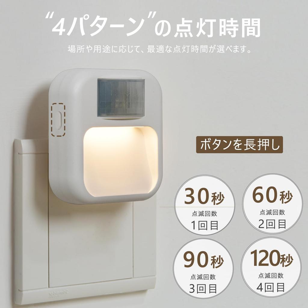 Indoor Light Sensor Light, Outlet Compatible, DimmableWarmWhite, Footlight, Foot Light for Entryway, Hallway, Bedroom, Bathroom, Energy-Saving