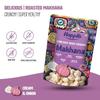 Happilo Premium Super Snack Makhana Cream & Onion 60 г, жареный фокс, полезный перекус, низкокалорийный, без глютена и веганский