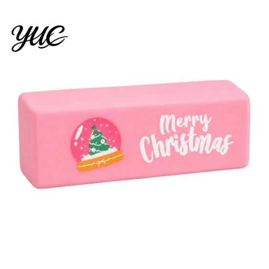 Tactile Finger Toys with Sound Christmas Crunchy Butter Squishy Toy, Slow Rise Fidget Crinkle Raffle Prizes for Parties Sensory Stress Relief Stocking