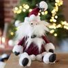 Jellycat Рождественская серия Красный бант Куклы Санта Клауса Плюшевая кукла 34 см высотой