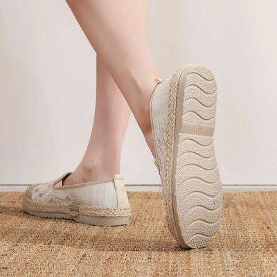 Обработка на заказ новых старых пекинских тканевых туфель дышащие слипоны повседневные универсальные мягкая подошва удобные рыбацкие туфли Сяосян женские