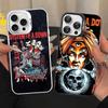 Металлический ремешок System Of A Down Для IPhone 17 16 15 14 13 12 11 Pro Max Plus Матовый цветной задний чехол для телефона