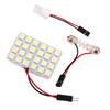 KOZEEY Car Interior Light 24 SMD LED T10 Dome Light BA9S Adapter DC CG