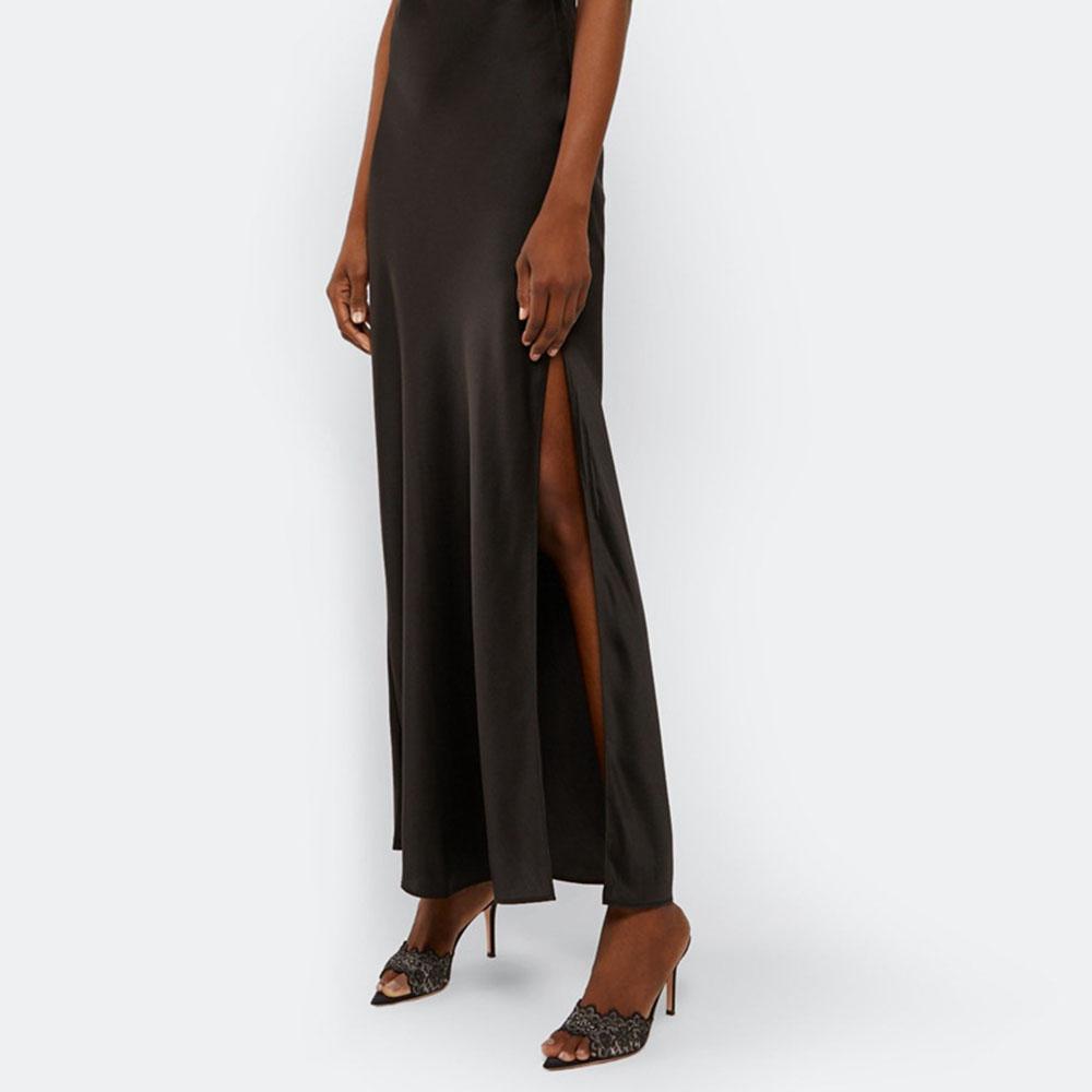 Летние женские босоножки-мюли с открытым носком и кружевом, элегантные шикарные туфли на высоком каблуке 9 см, сексуальные туфли для вечеринок, сандалии-тапочки