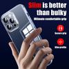 Ультратонкий прозрачный жесткий чехол из ПК для iPhone 15 14 13 12 16 Pro Max 11 кристально чистый тонкий противоударный бампер для телефона