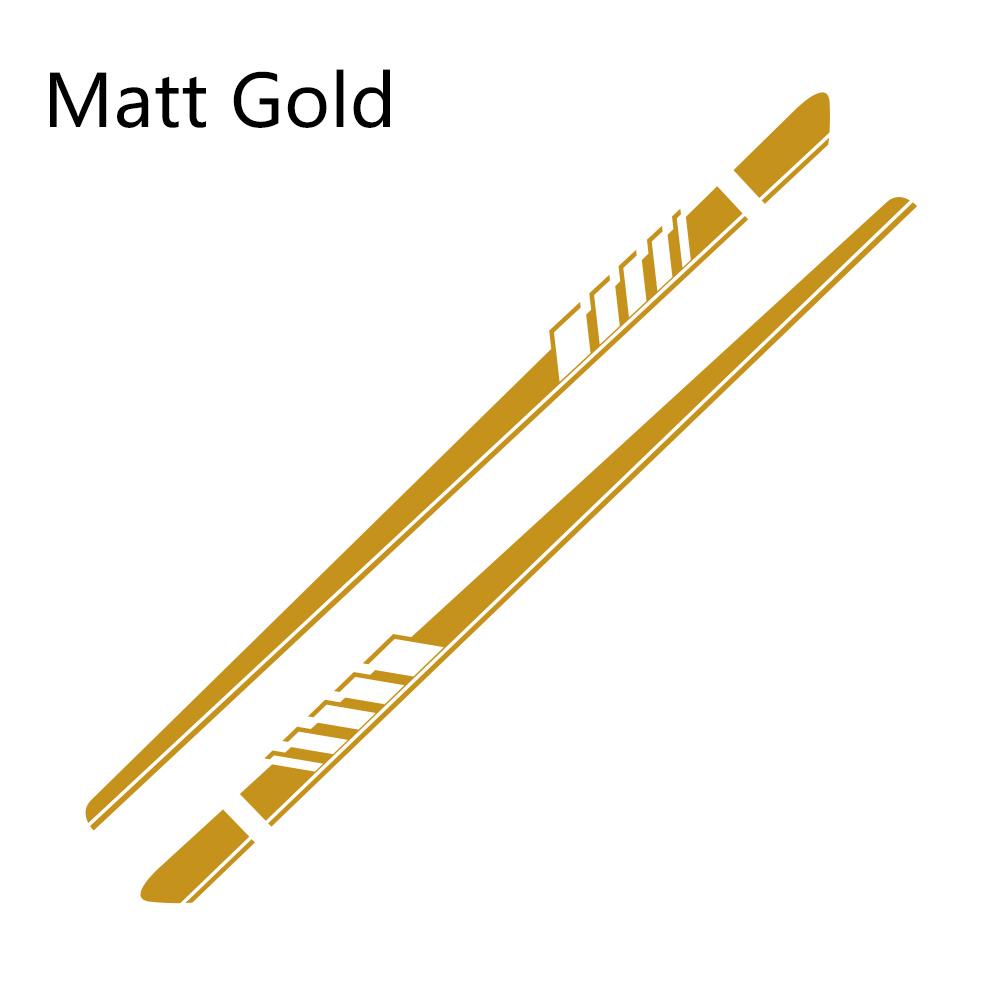 2Pcs/lot Car Waist Side Skirt Decoration Stickers Decals Vinyl For Mercedes Benz W205 W203 W204 C Class Auto Car Accessories