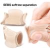 1/2Pcs Toe Separator Orthopedic Bunion Valgus Hammertoe Corrector Pain Relief Foot Alignment Overlapping Toe Spacer Straightener Splint