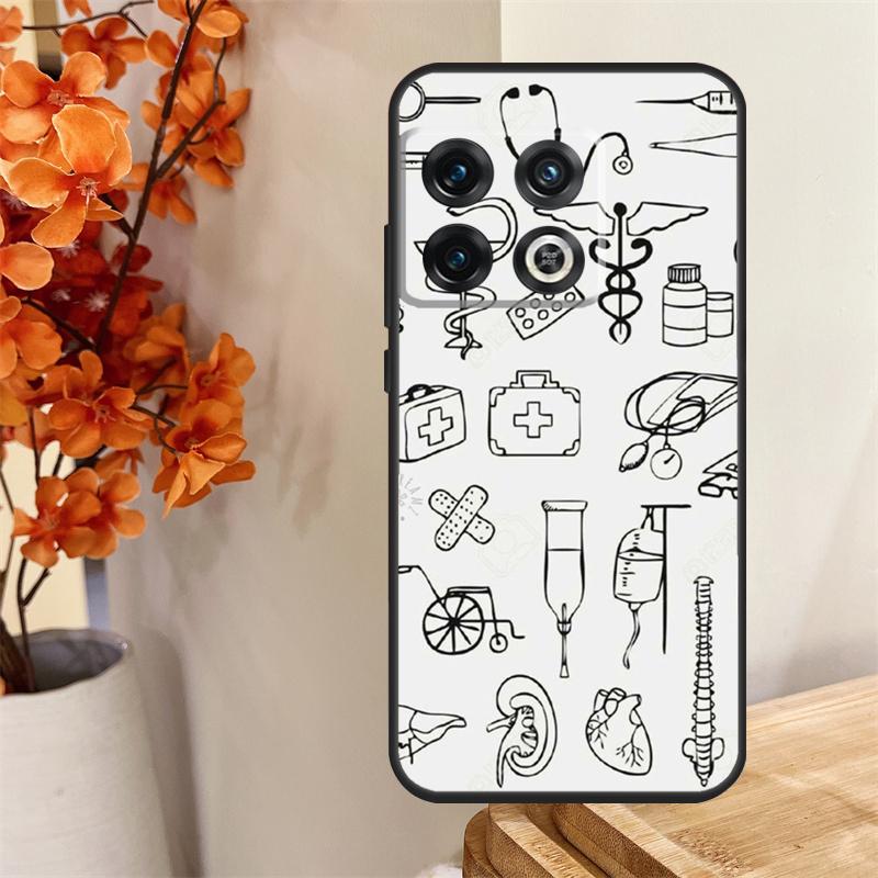 Медицинский врач Медсестра Лекарство Чехол Для OnePlus 8T 10T 13 13R 12 12R 11 10 Pro OnePlus Nord 4 CE 2 3 Lite N30 N20 N10