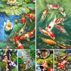 5D Diamond Painting Animal Fish Rhinestone Art Picture Cross Stitch Kit Full Diamond Embroidery Gift DIY Mosaic Home Decoration