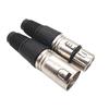 3-контактные клеммы для подключения микрофонов XLR