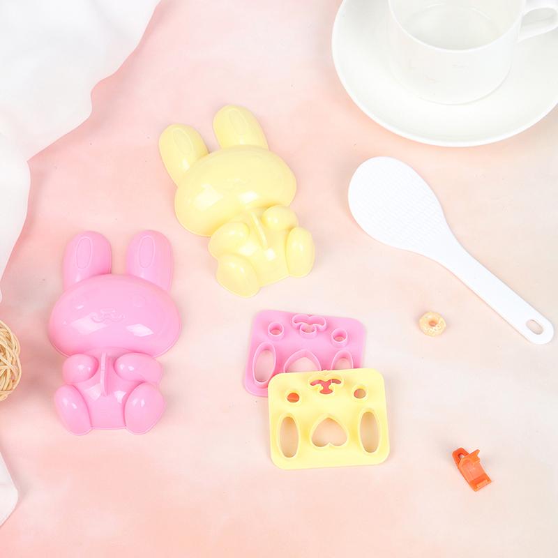 1 комплект кухонной формы для суши, сэндвич-формы, форма для кролика и рисовых шариков, инструмент для приготовления бенто своими руками