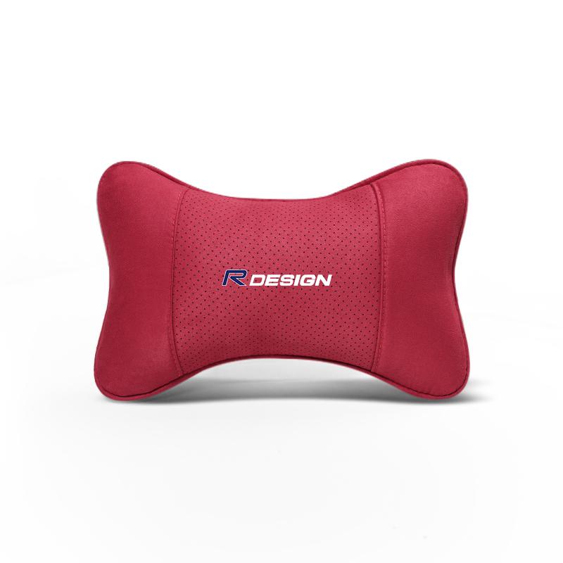 Keychain High-quality Car Headrest Memory Foam Automobile Neck Pillow Interiors Accessories For Volvo V60 V40 XC60 XC90 V50 S90