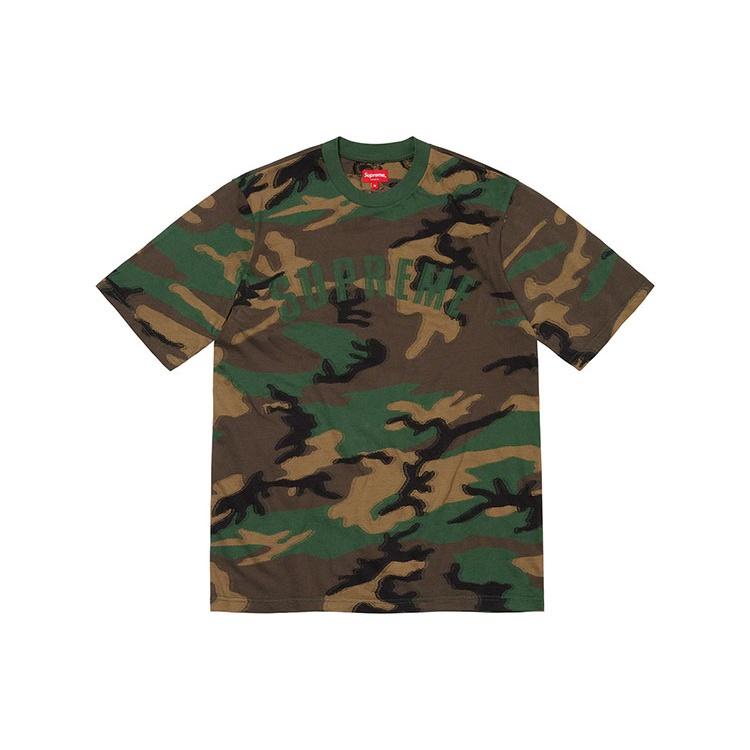 Supreme Футболка с коротким рукавом Интарсия Камуфляж Унисекс SUP-FW21-249