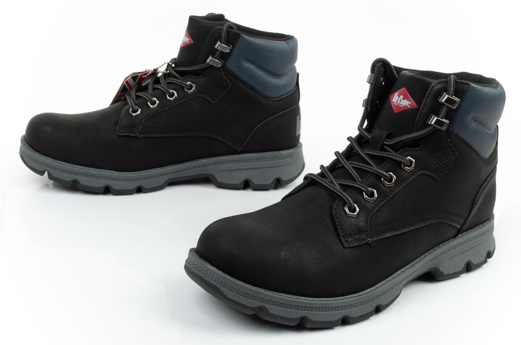 Lee Cooper Synthetic Black [LCJ-24-01-2948M] y.42