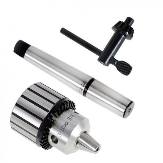 Drill Chuck 5/8" Capacity With K32 Chuck Key And MT2 Shank (R8-B18)