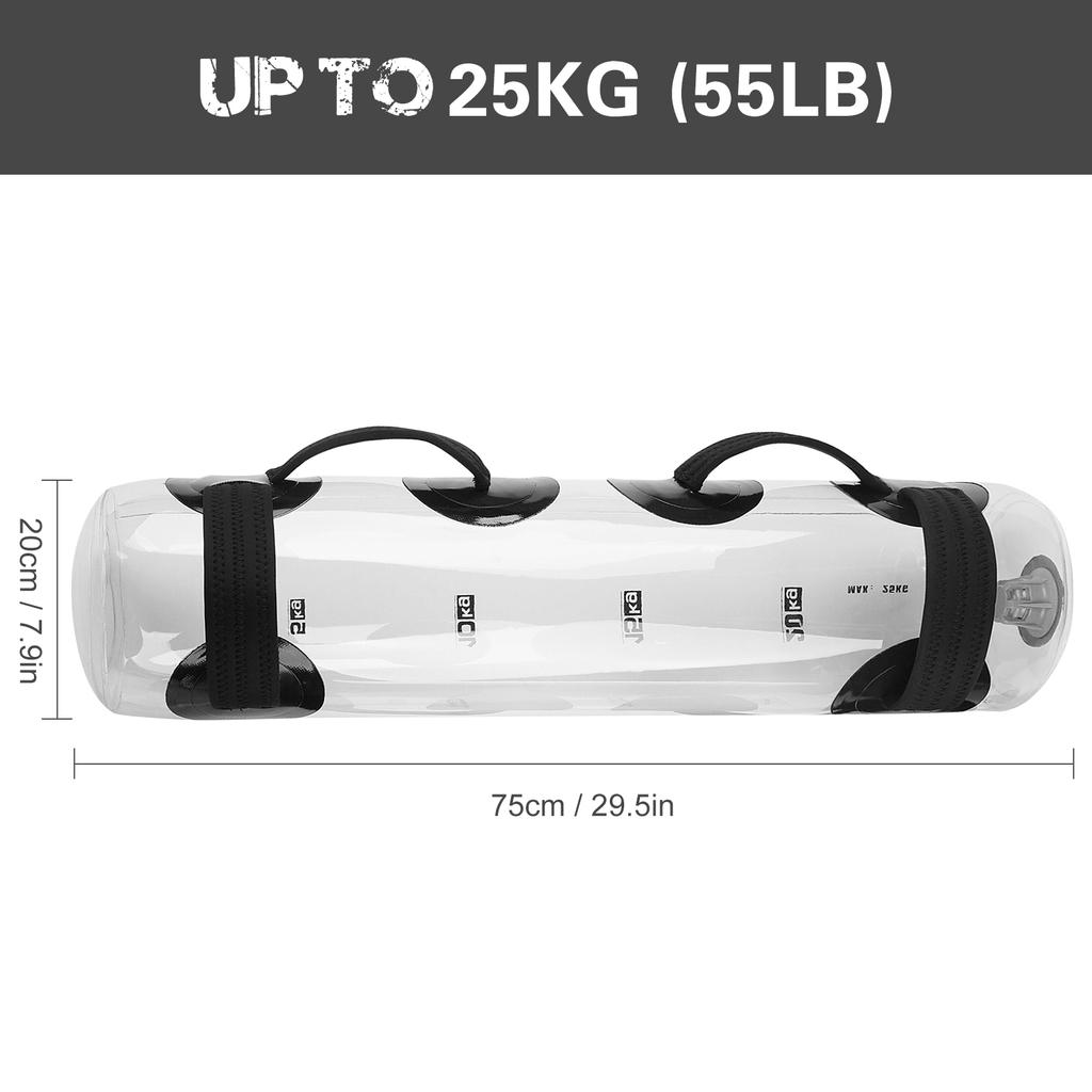 25 кг 55 фунтов Водный мешок для аква-тренировок Мешок для силовых тренировок для фитнеса, тренировок, наращивания мышц