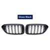 Передняя спортивная решетка радиатора для BMW 5 серии G30 G38 525I 530I 540I 550I 2017-2020 Бампер M-Performance Решетка с 2 планками Замена