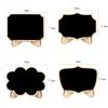10pcs Easel Stand Message Board Memo Props Table Place Card Mini Chalkboard Signs  Wedding Party