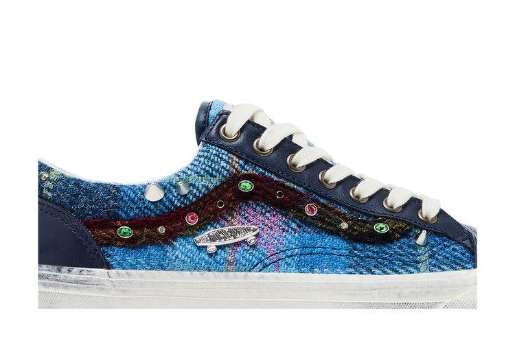 Мужские кроссовки Harris Tweed x Vans Old Skool 'Blue Multi'