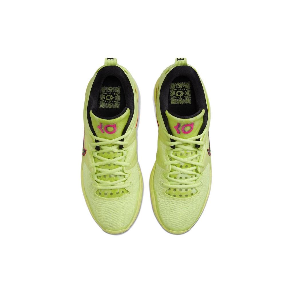 Nike Мужские кроссовки KD 15 Aimbot Зеленый Светло-Лимон-Твист Черный DM1056-700