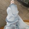 GMXIA Женские модные повседневные однотонные брюки с высокой талией и капри с принтом