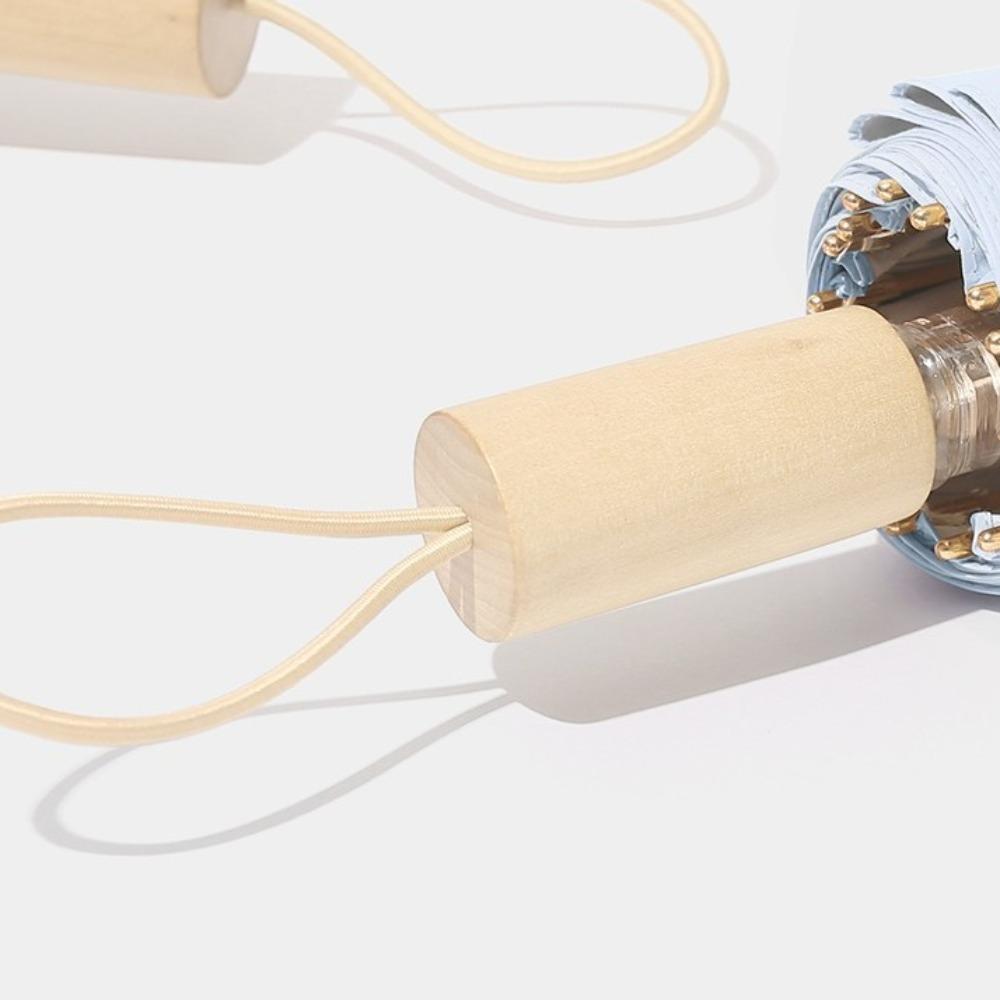 Ветрозащитный зонт с 16 спицами, защита от солнца, цветной гель, двойного назначения, большой, с имитацией деревянной ручки, складной, женский