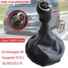 Для Volkswagen VW Transporter T5 T5.1 Gp 2003-2011 T6 Автомобильная ручка переключения передач, рычаг переключения передач, кожаные гетры, чехол для багажника, воротник