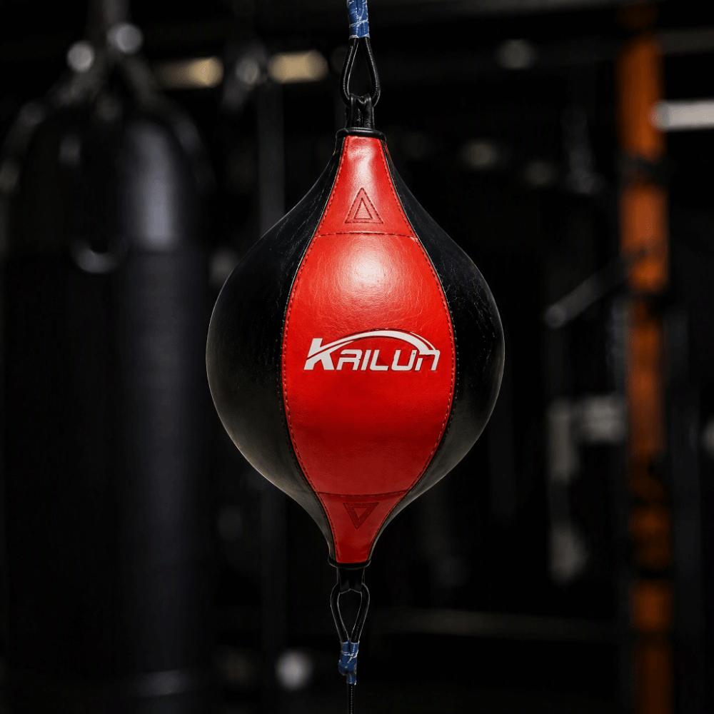 PU Outer Material Punching Training Ball Two Tone Color Option Hanging Boxing Ball Fitness Workout