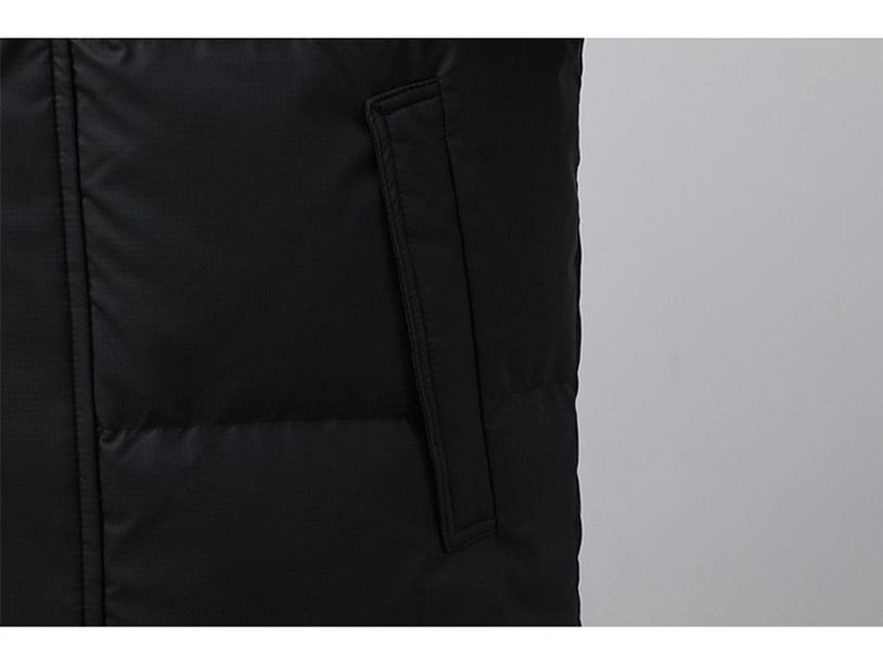 Мужская зимняя модная пуховая куртка с капюшоном 2024: Толстое, теплое, стильное пуховое пальто для мальчиков