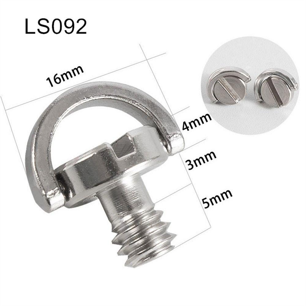 Адаптерный винт Адаптер для DSLR Быстросъемный винт для штатива 1/4-дюймовый винт для камеры Винт с D-образным кольцом