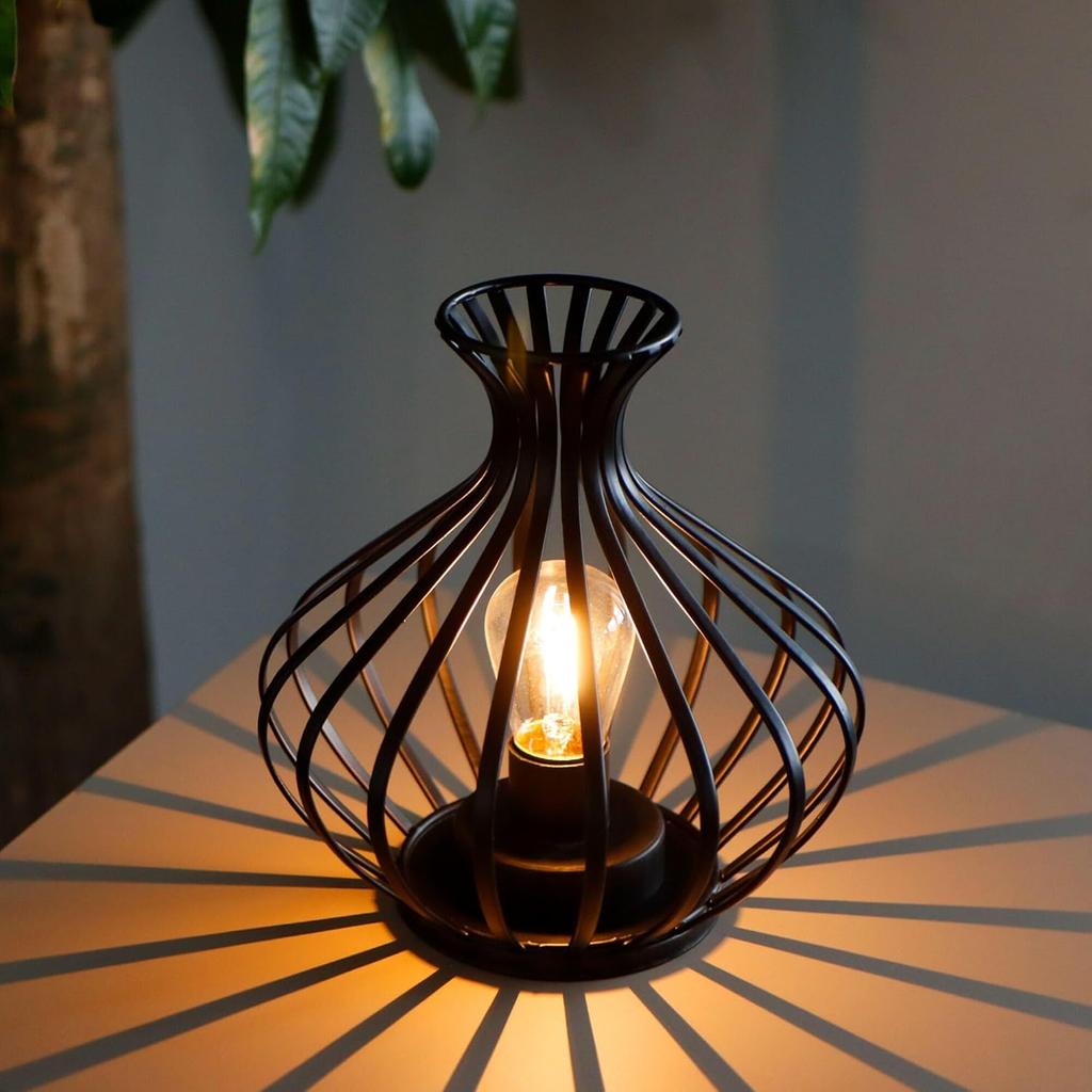 JHY DESIGN украшения наружная настольная лампа ночник 7.5''высокий современный стиль лампа на батарейках с 6-часовым таймером декоративная прикроватная лампа