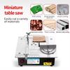 Mini Woodworking Table Saw Electric Multifunctional Cutting Machine New