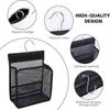 Black Hanging Storage Basket Storage Bag Clutter Storage Bag Detachable Hanging Basket Gym