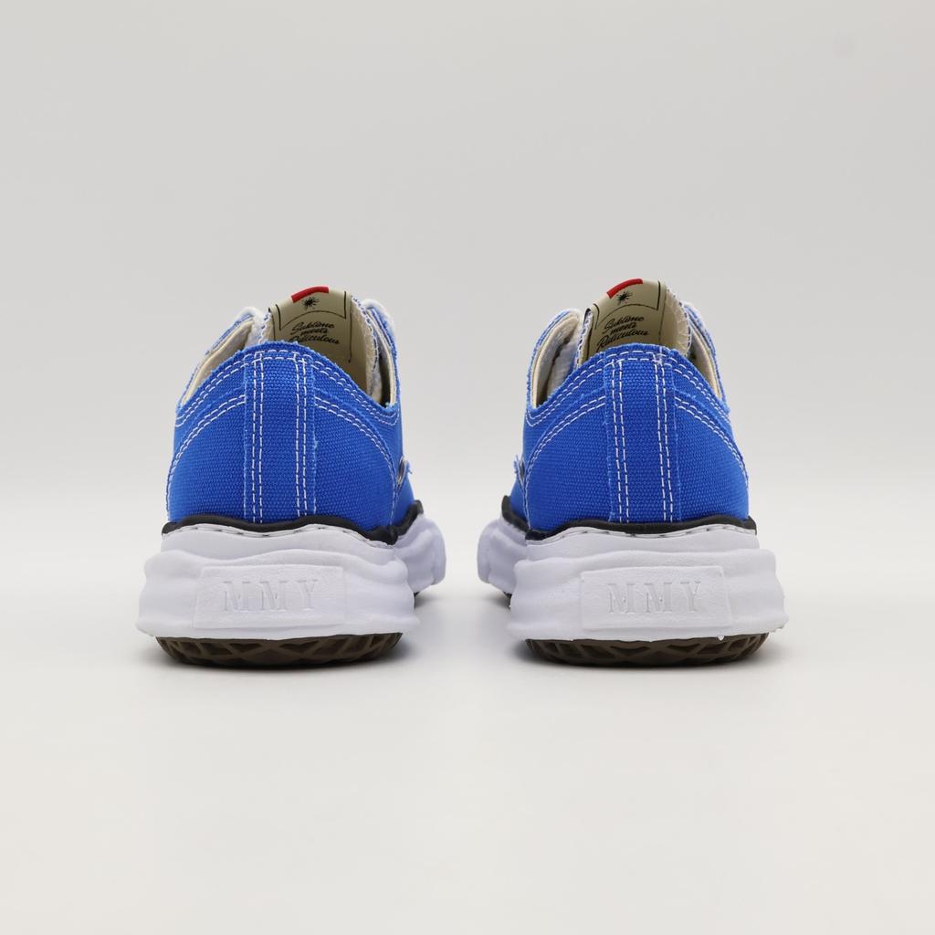 A01FW702-cl.blue Maison MIHARA YASUHIRO PETERSON Оригинальная подошва Холщовые низкие (Мужской
