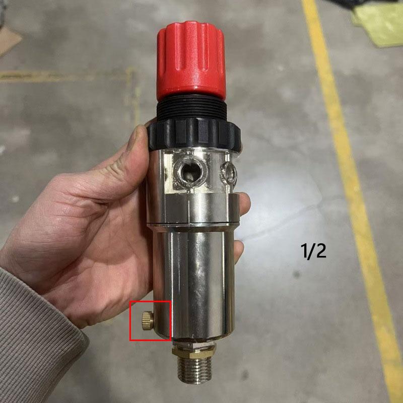 Air Compressor Oil Water Separation Filter Pneumatic Pressure Regulator Air Source Treatment and Regulation