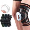 2Pcs Sports Knee Pads Knee Protector Pressurized Elastic Sport Kneepad Support Fitness Gear Basketball Volleyball Brace