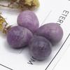 Natural Stone Ornament Egg Shape Crystal Rose Quartz Amethyst Agate Sodalite Opal Yellow Jade Home Decoration Decor Jewelry 17×22 Mm