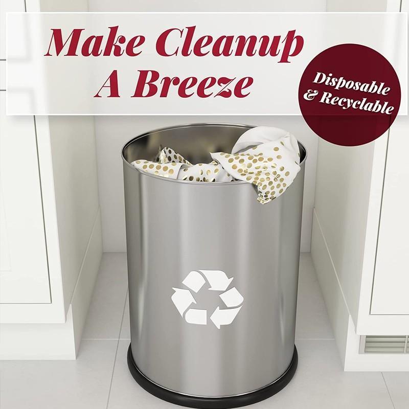 Прямоугольная пластиковая крышка стола с тиснением в горошек конфетти, для девичника, свадьбы, дня рождения девушки и детского душа, легко моется