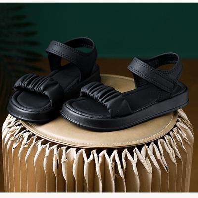 Сандалии на толстой подошве, римские сандалии на плоской подошве