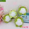 Мультяшные плюшевые куклы кулон пищащий автомобильный брелок креативный пузырчатый лягушонок брелок девочка подарок