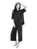 MiniZaru Loungewear Pajamas Modal Women's Set, 3/4 Length, Cute, Summer, Cooling,