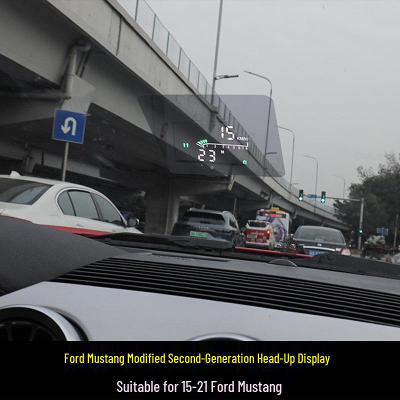 Модифицированный HUD-дисплей спидометра для Ford Mustang моделей 2015-2020 годов