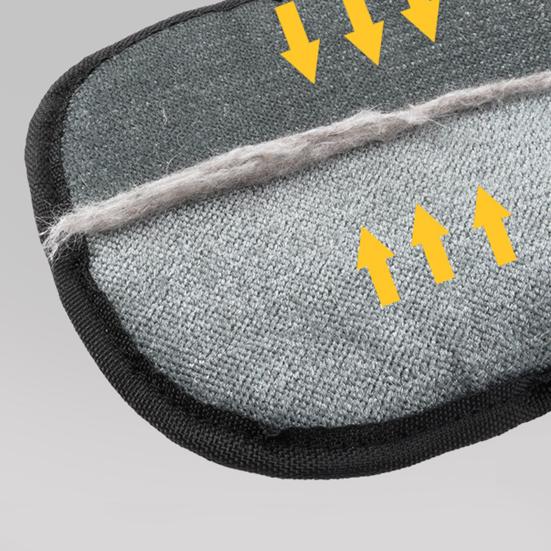 Удалитель шерсти домашних животных Электростатические перчатки Многоразовый удалитель шерсти для дивана Мебели Ковра Автосиденья Двусторонние перчатки для груминга кошек и собак