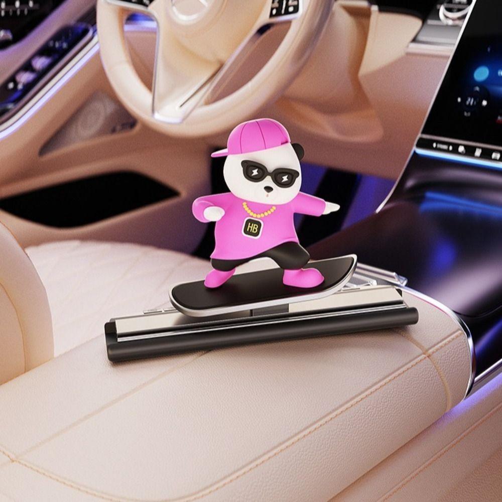 Cartoon Animal Car Temporary Parking Sign Car Parking Card Plate Automobile