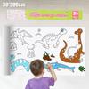 1PCS Three Meters of Children's Graffiti Scroll