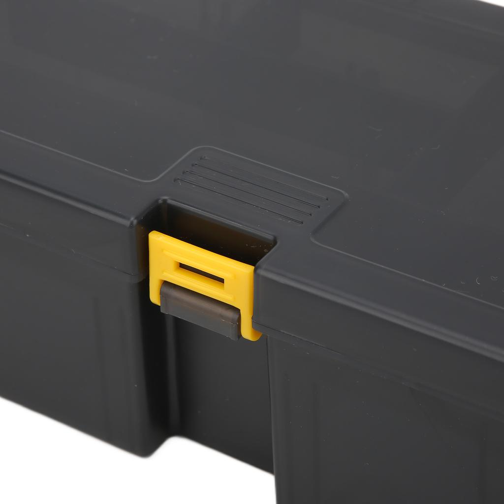 Коробка для хранения рыболовных приманок, двухслойная многофункциональная пластиковая коробка для аксессуаров для рыболовных снастей