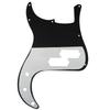Musiclily 13-Hole PB Precision Bass Pickguard for Fender USA/Mexico Standard Precision Bass, 4P Black Pearl