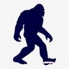 Bigfoot Iron On Heat Transfer Printing Vinyl Patches Sticker for Clothes DIY Appliques Washable Patches