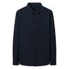 New Spring and Autumn Men's Long-sleeved Solid Color Korean Style Trendy Loose Black Casual Work Shirt